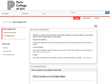 Tablet Screenshot of mon.paris.edu