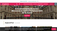 Desktop Screenshot of paris.fr